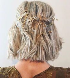 Hair Glamour, Holiday Party Hair, Pigtail Hairstyles, Party Hair, Penteado Cabelo Curto, Trending Hairstyles, Party Hairstyles, Favorite Pins, Hair Dos