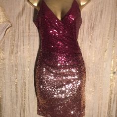 Beautiful Sequenced Dress By Bear Dance Size S Hoco Inspo, Sparkly Dress, Dresses Backless, Dance Dresses, Backless Dress, Checks, Cute Outfits, Womens Dresses, Dresses