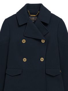 There are jackets, and then there’s the Victoria Jacket. This version of our statement Italian wool coat takes the jacket to chic new levels, with the same smart buttons and fitted waist to flatter your figure. Like its big sister, the Victoria is a formalwear favourite fit for race meets and fine dining – but its shorter style means you can also pair it with skinny jeans and heeled ankle boots for an upscale take on ‘smart casual’. Italian wool: nothing but the best Antique brass buttons: smart Elegant Double-breasted Peacoat With Button Cuffs, Elegant Fitted Peacoat For Office, Elegant Peacoat For Work With Double Button Closure, Elegant Workwear Peacoat With Double Button Closure, Elegant Double-breasted Peacoat For Work, Elegant Fitted Peacoat With Double Button Closure, Chic Fitted Peacoat For Formal Occasions, Chic Fitted Formal Peacoat, Classic Fitted Structured Pea Coat