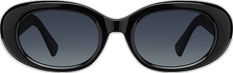 Elegant Black Round Frame Sunglasses, Oval Black Sunglasses With Gradient Lenses, Black Oval Sunglasses With Gradient Lenses, Casual Oval Sunglasses With Gradient Lenses, Chic Oval Sunglasses With Polarized Lenses, Chic Oval Sunglasses With Uv Protection, Chic Oval Sunglasses With Tinted Lenses, Trendy Oval Sunglasses With Gradient Lenses, Chic Oval Sunglasses With Mirrored Lenses