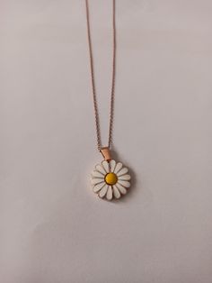 Color: silver , gold Chain: .45 cm Pendant size: 1.8cm / 1.8cm Material: 925 Sterling Silver 925 sterling small daisy necklace will look very elegant on your neck. We can open it and write any name, word or word you want into it. 925 sterling tiny daisy pendant provides a very elegant and nice look on your neck It will enchant you with its elegance. It provides very comfortable use in your daily life. It can be a great gift to your loved ones. birthdays, anniversaries, Valentine's day or even Ch Gift To Girlfriend, To Girlfriend, Arabic Necklace, Arabic Jewelry, Creative Necklace, Daisy Pendant, Small Necklace, Daisy Necklace, Pink Shade