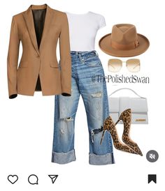 Jeans Guide, London Ideas, Womens Fashion Casual Chic, Tan Blazer, Print Shoes, Classy Casual, Fashion 2024, Ladies Night