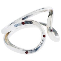 Sterling Silver Ring Orange Sapphire Cocktail Ring Open ResizableJ Dauphin J DAUPHIN "Truthfulness" Open Ring which is tiny adjustable between Us sizes 5-8 In modern mysticism, the infinity symbol has become identified with a variation of the ouroboros, an ancient image of a snake eating its own tail which is sometimes drawn in figure-eight form to reflect this identification. The alchemists, who in their own way knew more about the nature of the individuation process than we moderns do, express Sapphire Silver Ring, Sapphire Cocktail Ring, Les Chakras, Between Us, Orange Sapphire, Infinity Symbol, Love Ring, Open Ring, White Ring