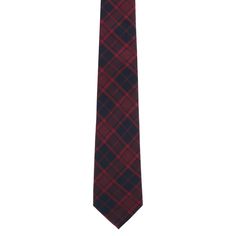 The Kincade Red Blackwatch Plaid Silk Necktie will add a distinguished pop of color to any outfit this holiday season. Done in a classy blackwatch plaid with a modern twist, this necktie will grab people's attention and add the finishing touch to your formal attire. The exceptional quality of the Kincade necktie will encourage you to wear it as often as you can throughout the year. The Kincade Collection is a stylish and effortless way to put together an entire look. Be sure to check out the mat Classic Plaid Suit And Tie Accessories For Work, Classic Plaid Suit And Tie Accessories For Office, Classic Formal Ties For Winter, Classic Winter Formal Ties, Classic Plaid Business Suit And Tie Accessories, Classic Plaid Ties For Formal Occasions, Classic Red Adjustable Tie, Classic Ties For Business In Winter, Classic Plaid Standard Tie