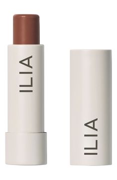 ILIA Balmy Tint Hydrating Lip Balm | Nordstrom Ilia Beauty, Best Lip Balm, Hydrating Lip Balm, Vanilla Scent, Rosehip Seed Oil, Tinted Lip Balm, Number 6, Diy Kits Gift, Wellness Products