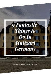 an old building with the words 9 fantastic things to do in stutgart germany