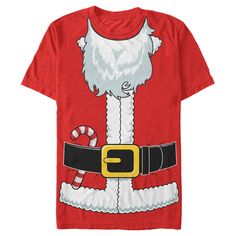 Get into the spirit this year with these hilarious holiday tees! Get them for all your friends and family for pictures, holiday parties, and more! Featuring funny cats, dogs, aliens, and of course Santa Claus himself, these new Christmas tees will make anyone want to celebrate! Grab yours today and let the festivities begin! Size: 2xl. Color: red. Gender: male. Age Group: adult. Material: Cotton. Holiday Tees, Santa Costume, Christmas Men, T Shirt Costumes, Men's Graphic T Shirt, Mens Tee Shirts, Slim Fit Shorts, Christmas Tees, Cats Dogs