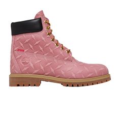 Find TIMBERLAND Supreme X 6 Inch Premium Waterproof Boot 'embossed Diamond Plate on Editorialist. Supreme x 6 Inch Premium Waterproof Boot 'Embossed Diamond Plate - Pink' Timberland Chelsea Boots, Timberland Field Boots, Pink Timberlands, Timberland (men), Mens Waterproof Boots, Timberland 6 Inch, Timberland 6, Timberland Waterproof, Timberland Waterproof Boots