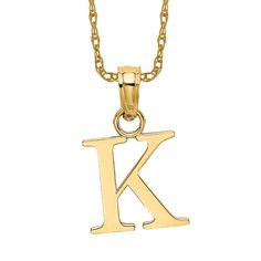 K Initial Necklace, K Initial, Everything I Wanted, Xmas Wishlist, Gold Letter, Letter K, Monogram Necklace, Block Lettering, Gold Letters