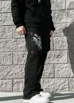 Step up your street style with these Konus Men's Wide Print Patch French Terry Sweatpants in Black! These sweatpants offer both fashion and function, with an effortlessly cool wide leg fit and convenient pockets for all your essentials. The small flap pockets on the left thigh add a unique twist, while the printed twill patch on the right showcases the brand's signature style. Plus, the slash front pockets and zipper pocket on the back provide even more storage options. Stay comfortable and styl Fashion Labels, Signature Style, Flap Pocket, Step Up, French Terry, Zipper Pocket, Wide Leg, Sweatpants, Street Style