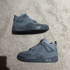 Bought Them But Got The Wrong Size Brand New Size 5.5y Air Jordan 4 Fade-resistant For Streetwear, Gray Air Jordan 4 Casual Streetwear, Fade-resistant Air Jordan 4 For Streetwear, Casual Gray Air Jordan 4 For Streetwear, Gray Air Jordan 4 Streetwear Sneakers, Gray Air Jordan 4 For Streetwear, Gray Air Jordan 4 Streetwear, Casual Gray High-top Air Jordan 4, Gray Air Jordan 4 Sporty Streetwear