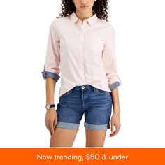 in stock Tommy Hilfiger Shirt Women, Tommy Hilfiger Shirt, Ballerina Pink, Under Pants, Tommy Hilfiger Shirts, Tommy Hilfiger Tops, Women Pink, Denim Button Down, Tommy Hilfiger Women