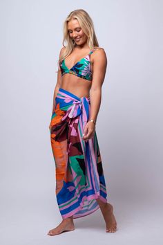 Unleash your inner beach goddess with our Ananya SARONG. Versatile and beachy, this sarong is perfect for all your summer adventures. Go from beach to bar in style with this must-have accessory. Fit Guide: One Size *available at our bandit location Cheap Bohemian Sarong For Poolside, Affordable Beachy Sarong For Vacation, Affordable Spring Beachwear Sarong, Cheap Summer Sarong For Beach Season, Cheap Beach-style Sarong For Beach Party, Luxury Beach Sarong For Beach Season, Affordable Summer Sarong For Beach, Affordable Bohemian Sarong For Vacation, Luxury Women's Sarong For Vacation