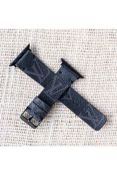 100% Handmade Made-to-Order Apple® Watch Band, Classic LV Monogram Eclipse Graphite band; up-cycled and repurposed from vintage trustworthy L.V. bag that's been cut, sewn, and turn into a watch strap from pre-purchased/pre-owned handbags and make the watch bands from repurposed/recycled canvas... Includes 100% original new Apple Watch stainless steel hardware in gold, rose, silver, black and size of 38mm, 40mm/41mm, 42mm, 44mm/45mm. Please note that we offer different hardware size options for t Apple Watch Stainless Steel, New Apple Watch, Recycled Canvas, Apple Watch Series 1, Branding Materials, Lv Monogram, Apple Watch Band, Apple Watch Series, Apple Watch Bands