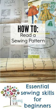 how to read a sewing pattern