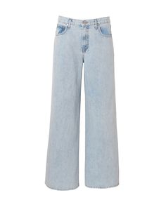 twp tiny dancer jean light wash denim Jean Crafts, Tiny Dancer, Shank Button, Washed Denim, Light Wash Jeans, Light Wash Denim, Wide Leg Denim, Thom Browne, Designer Outfits Woman