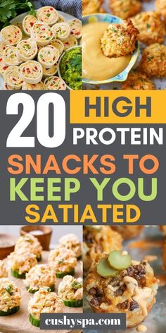 20 high protein snacks to keep you satisfied