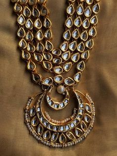 Kundan jewelry, indian Jewelery,necklace ,chandbalis, maangtika combo set, ethnic Jewelery, party we Glowing Star, Beautiful Personality, Kundan Jewelry, Trendy Blouse, Golden Necklace, Kundan Necklace, Golden Earrings, Green Pearls, Jewelry Indian