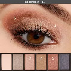 Eyeshadow Colors For Brown Eyes, Smokey Eye Shadow, Concrete Stamp, Eyeshadow Basics, Make Up Kits, Coffee Facial, Coffee Mask, Pretty Eyeshadow, Glowing Radiant Skin