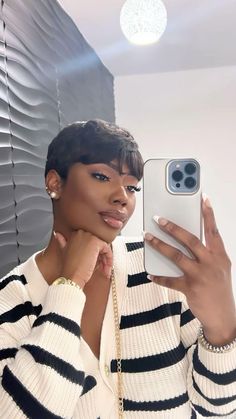 Natural Hair Short Cuts, Short Hair Pixie Cuts, Short Sassy Hair, Short Hair Wigs, Sassy Hair, Pixie Cut Wig, Face Card, Short Natural Hair Styles, Cut My Hair