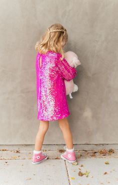 Once Upon A Time Dress ~ Pink Disco Sequins – Show Me Your Mumu Pink Disco, Sequined Dress, Sparkle And Shine, Show Me Your Mumu, Show Me Your, Dress Pink, Show Me, Matching Outfits, Mommy And Me