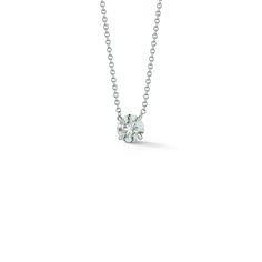 White Gold-1^Diamond Pendant Necklaces: DRD 0.75 ct. Round Diamond Solitaire Necklace in White Gold Gold And Diamond Necklace, Diamond Eternity Bands, Dana Rebecca Designs, Diamond Huggies, Solitaire Necklace, Diamond Solitaire Necklace, Solitaire Necklaces, Sale Promotion, Diamond Carat