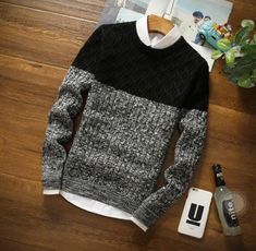 New Style Round Collar Winter (3 Colors) – BOJONI Mens Fashion Sweaters, Long Sleeve Knit Sweaters, Running Clothes, Dress Codes, Round Collar, Mens Fashion Casual, New Style, Mens Clothing Styles, Cotton Spandex