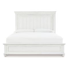 Kanwyn Panel Bed - QK1057266_ASHL_PRI_OL Wall Unit Decor, Bookshelves Decor, Box Spring Bed Frame, Quaint Cottage, Queen Panel Beds, Ottoman In Living Room, Living Room Shop, Console And Sofa Tables, Panel Bed