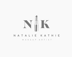 the logo for makeup artist natalie kathie