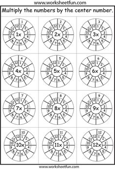 the printable worksheet for rounding numbers to 10 and twenty on each side