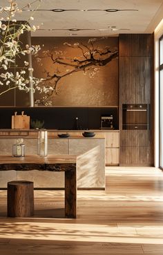 Innovative Japandi kitchen where traditional meets contemporary elegance Contemporary Kitchen Decor Ideas, Contemporary Kitchen Decor, Japandi Kitchen, Kitchen Decor Ideas, Japandi Style, Scandinavian Interior, Interior Ideas, Minimalist Home, Kitchen Design