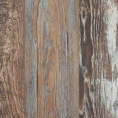 two wood planks that have been painted brown and white