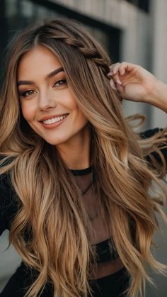 Fawn Brown Hair Color, Hair Color Trends 2024 Women, Blonde To Brunette Transformation, Autumn Hair Color Ideas, Hair Inspo Ideas, Autumn Hair Color, Fall Hair Inspo, Teen Hair, Hair Color Transformation