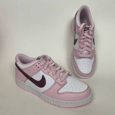 Brand: Nike Style: Cw1590-601 Size: Women 7.5 Condition: New With Box Color: Pink Next Day Shipping Nike Sneakers With Branded Heel Counter And Round Toe, Pink Custom Sneakers For Sports With Branded Heel, Pink High-top Custom Sneakers With Perforated Toe Box, Pink Leather Nike Skate Shoes, Pink Lace-up Custom Sneakers With Perforated Toe Box, Pink Custom Sneakers For Sports With Perforated Toe Box, Pink Leather Custom Sneakers With Perforated Toe Box, Pink Leather Skate Shoes With Laces, Classic Pink High-top Sneakers