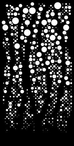 white bubbles floating in the air on a black background