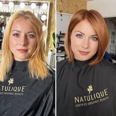 Red Hair Before After, Copper To Blonde Transformation, Before And After Red Hair, Blonde To Ginger Before And After, Blonde To Red Hair Before And After, Hair Color Ideas Trending, Trending In 2023