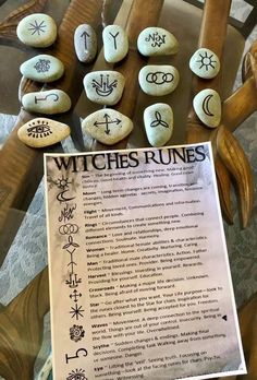 Diy Runes Stones, Witch Runes, Witchcraft Diy, Magic Tools, Stone Diy, Witch Supplies, Witchy Tips, Pagan Crafts