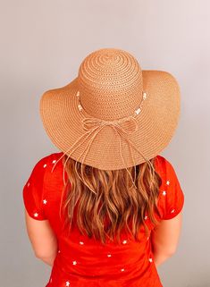 Block the rays in the most stylish of ways! Our BOHEMIAN hat comes in a natural tan woven texture. A straw beaded band tops off the look. Decorate your Summer outfits with a lightweight touch! Measurements: 4” Brim, 3.5” Crown Depth, 7.5” Head Diameter Material: 100% paper Braided Straw Hat For Summer, Spring Braided Straw Hat, Spring Straw Sun Hat With Braided Details, Spring Straw Braided Sun Hat, Beaded Fedora Sun Hat For Vacation, Casual Beaded Fedora Sun Hat, Casual Braided Hat For Beach Season, Brown Panama Hat For Spring And Warm Weather, Summer Brown Beaded Hat