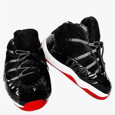 Jordan Slippers Jordan Slippers, Air Jordan 11s, Funny Slippers, Slippers With Arch Support, Jordan 11s, Best Slippers, Fluffy Slippers, Slides For Women, Sneaker Slippers