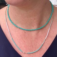 A beautifully dainty adjustable silk necklace with tiny turquoise and gold seed beads. Wear it solo or layer with others to create your unique bohemian look. It's the perfect addition to your summer accessories and a popular beach necklace.  we recommend layering with our Tiny Turquoise seed bead necklace: https://precioushippieuk.etsy.com/listing/1263330156 Handthreaded on quality silk cord (beige colour) and secured with a 14k Gold filled slider bead. at its shortest this necklace is 16inches, it is adjustable up to 26 inches and will fit over your head. Your hippie style necklace will come in gift ready packaging. Adjustable Turquoise Necklaces With Gold Beads, Adjustable Turquoise Necklace With Gold Beads, Adjustable Gold Turquoise Necklace With Colorful Beads, Adjustable Turquoise Necklaces With Tiny Beads, Adjustable Turquoise Beaded Necklace With Tiny Beads, Turquoise Necklace With Tiny Beads For Beach, Bohemian Gold Turquoise Necklace With Tiny Beads, Turquoise Beach Necklace With Tiny Beads, Dainty Adjustable Turquoise Necklace With Tiny Beads