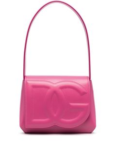 Dolce And Gabbana Handbags, Pink Shoulder Bags, Pink Handbag, Pink Shoulder Bag, Dg Logo, Printed Purse, Small Tote Bag, Bags Logo, Dolce E Gabbana