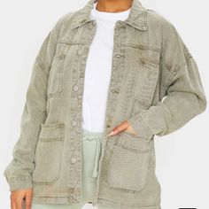 Brand New Us Size 10 Uk Size 14 Fits A Large Us Size 10, New Uses, Jean Jackets, Jean Coat, Jean Jacket, Denim Jacket, Jackets & Coats, Jackets For Women, Size 10