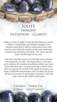 Iolite Crystal Meaning, Yooperlite Crystal Meaning, Iolite Meaning, Energy Stones Crystal Healing, Iolite Crystal, Crystals Healing Grids, Iolite Stone, Healing Gemstones