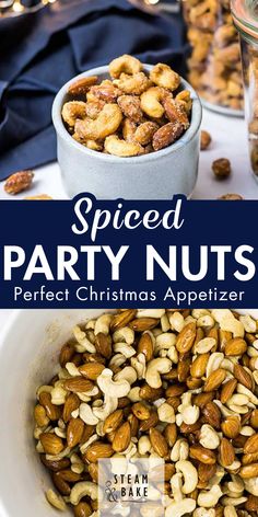 Roasted to perfection, these nuts are a sweet and easy treat. They're ideal for Christmas appetizers or thoughtful food gifts!