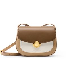 Gender: Women Type: Crossbody Bag Features: Adjustable Strap. Anti-Theft. Inner Pockets Main Materials: Cowhide Lining: Polyester Type of Closure: Push Lock Style: Casual. Daily. Stylish Size: Length: 20.00 cm/ 7.87 " Width: 6.00 cm/ 2.36 " Height: 16.00 cm/ 6.30 " Office Crossbody Shoulder Bag With Cell Phone Pocket, Chic Crossbody Chest Bag With Mobile Phone Bag, Brown Rectangular Chest Bag, Elegant Crossbody Chest Bag, Oval Bag, Simple Crossbody Bag, Roboto Font, Leather Suitcase, Leather Shoulder Bags