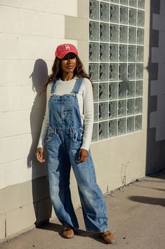 Free People Good Luck Barrel Overalls – ROOLEE Fall 2022 Overalls, Trendy Straight Leg Overalls, Chunky Boots With Overalls, Overalls And Ankle Boots, Cheap Trendy Straight Leg Overalls, Wide Leg Overalls With Boots, Aerie Wide Leg Overalls, Loose Overalls Outfit, 2022 Overalls