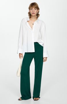 Level up your laid-back look in soft wide-legged pants knit in a fine gauge. Pull-on style 84% viscose, 16% polyamide Hand wash, line dry Imported Viscose Wide Leg Pants For Work, Versatile Ankle-length Viscose Wide Leg Pants, Stretch Viscose Ankle-length Wide Leg Pants, Viscose Wide Leg Pants For Daywear, Spring Workwear Viscose Wide Leg Pants, Wide Leg Viscose Pants For Work, Wide Leg Viscose Workwear Pants, Spring Workwear Wide Leg Viscose Pants, Viscose Wide Leg Ankle-length Pants For Work