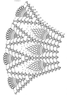 a drawing of an intricate design in black and white, with small dots on it