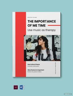 a book with the title'the importance of me time use music as therapy '