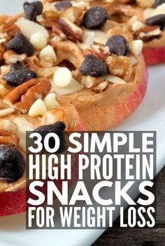 Breakfast On The Go Ideas, Pancakes Low Carb, Healthy Low Carb Breakfast, Snacks To Eat, Snack Sani, Menu Sarapan Sehat, Low Carb High Protein, 100 Calorie Snacks, Protein Dinner